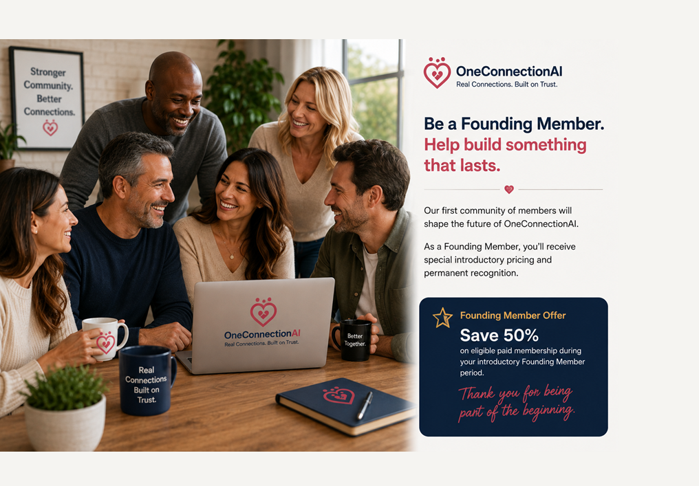 Founding members joining the early OneConnectionAI community